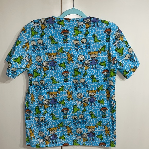 Women’s size small Nickelodeon scrub top - Picture 6 of 7